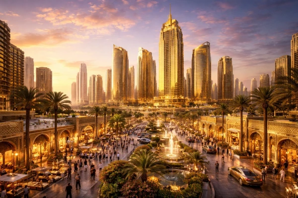 A Golden Vision Comes to Life: Dubai Gold District
