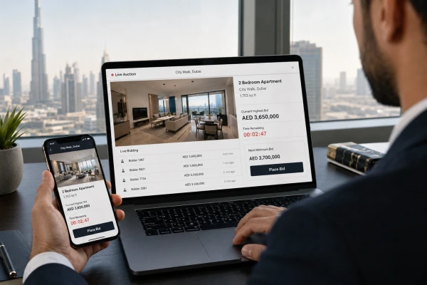 Boli.ae Conducts UAE’s First Fully Digital Property Auction in Dubai
