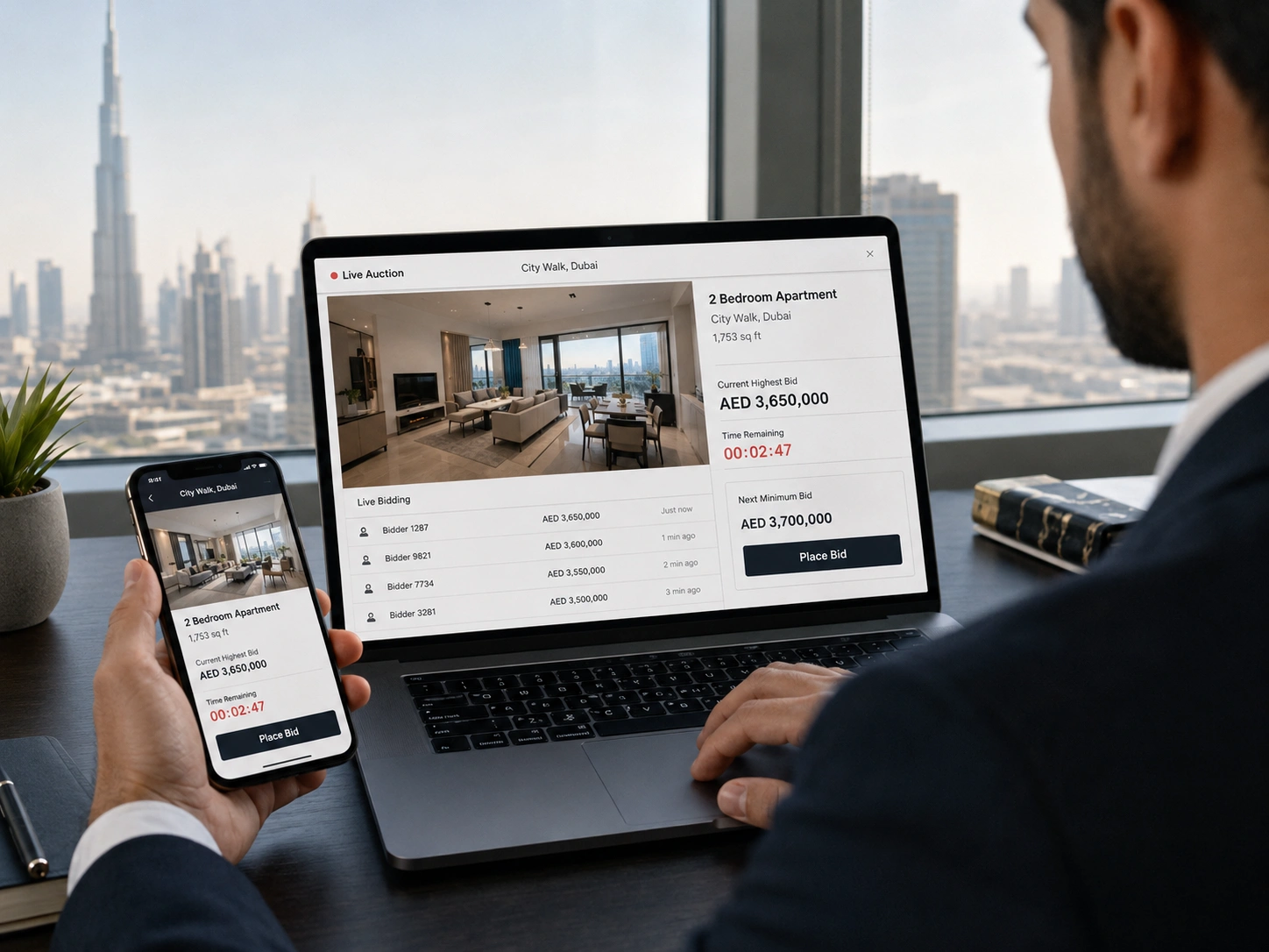 Boli.ae Conducts UAE’s First Fully Digital Property Auction in Dubai