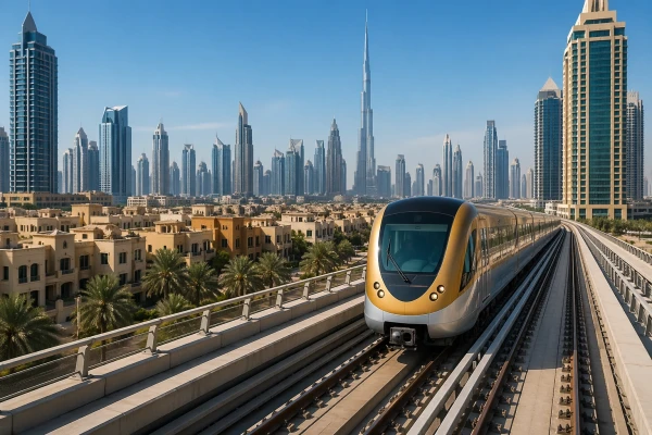 Dubai Metro Gold Line: How It Could Lift Property Prices by 30%