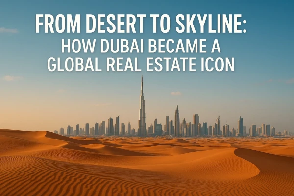 From Desert to Skyline: How Dubai Became a Global Real Estate Icon