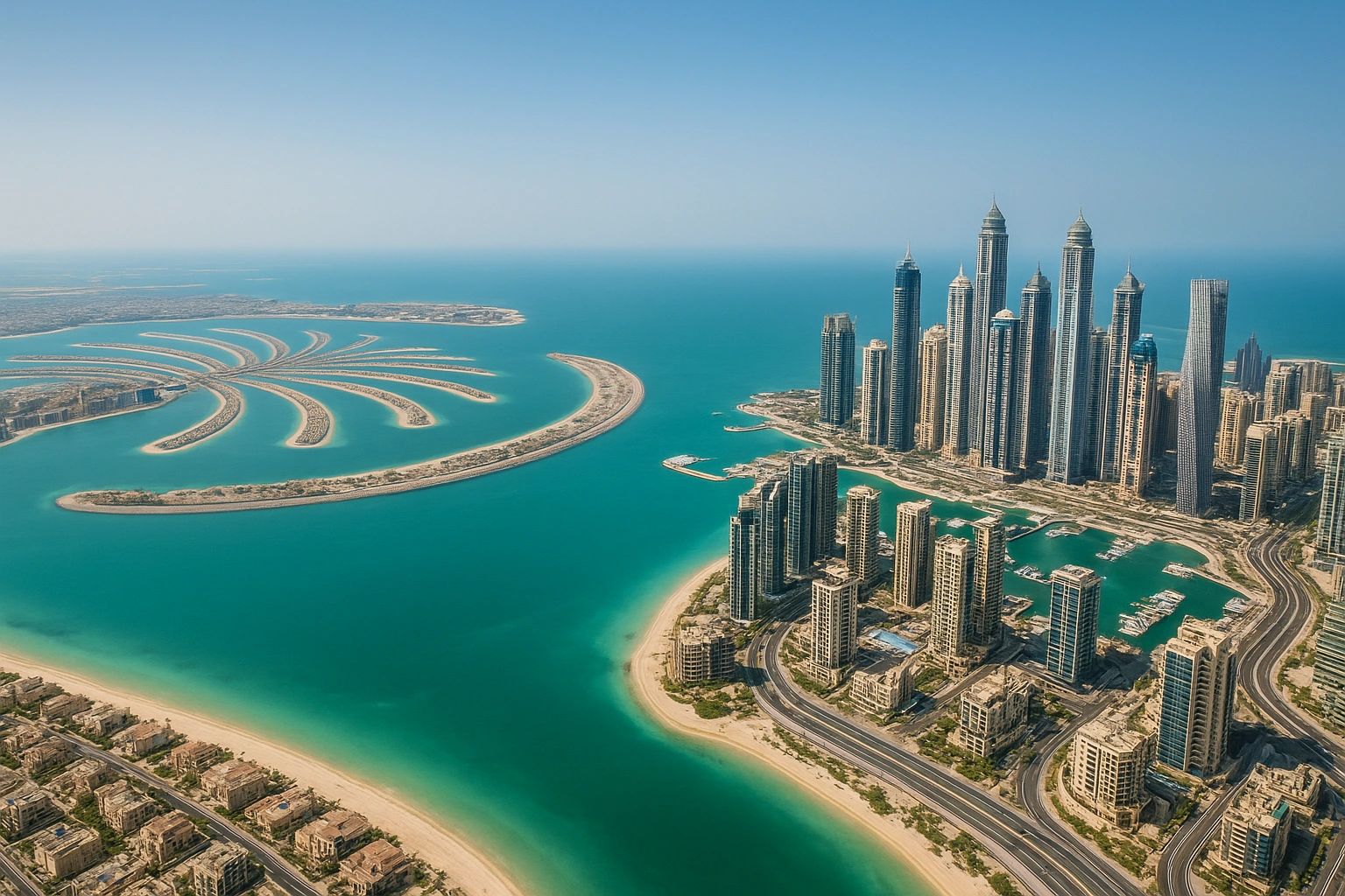 PalmJumeirahVsDubaiMarinaYourIdealWaterfrontHome