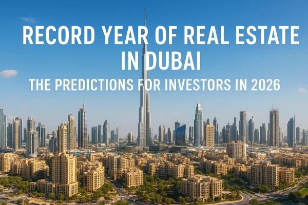 Record Year of Real Estate in Dubai - The Predictions for Investors in 2026