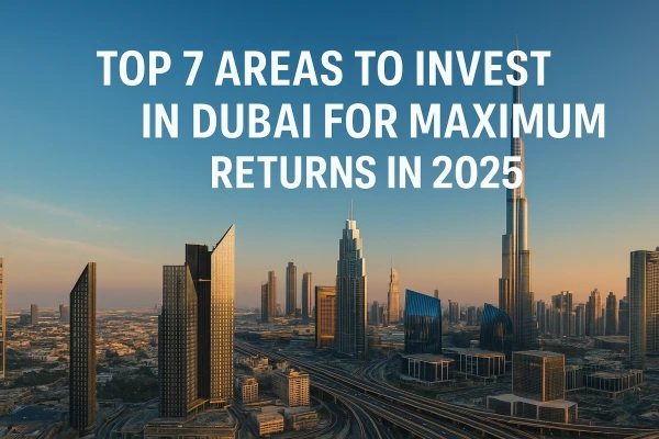 Top 7 Areas to Invest in Dubai for Maximum Returns in 2025