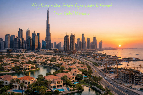 Why Dubai’s Real Estate Cycle Looks Different From Global Markets