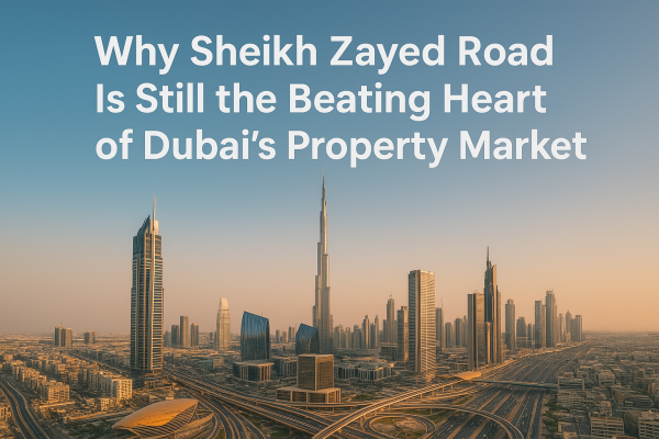Why Sheikh Zayed Road Is Still the Beating Heart of Dubai’s Property Market