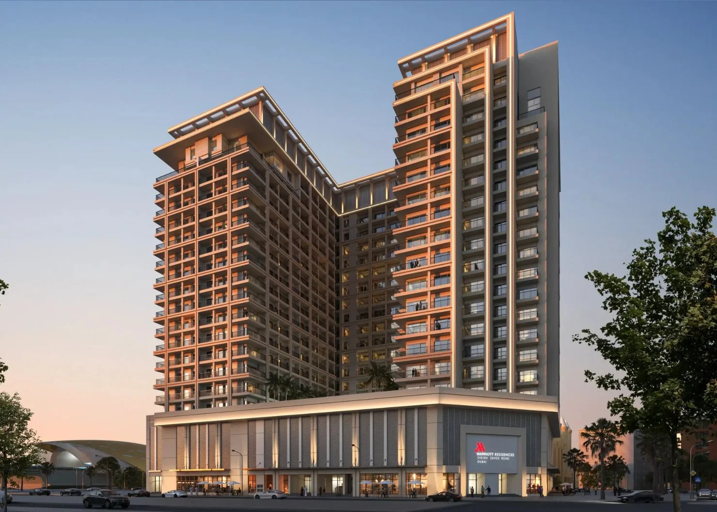 MARRIOTT RESIDENCES, Sheikh Zayed Road