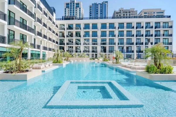 Luxury 1 Bedroom Apartment For Rent In Binghatti Aurora At Jumeirah Village Circle, Dubai